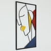 W-Koto Abstract Metal Wall Decor in Multicolor Set of 1
