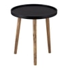 Metalsmith Solid Wood Side Table in Natural Finish