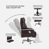 Magnus High Back Office Chair In Brown Colour