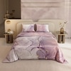 Stoa Paris 300TC UltraSatin King Size Comforter,  Lightweight, Lavender Peach