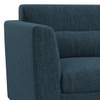 Lewis Sofa (Colour : Indigo Blue, Cushion : Soft, Seater : 3+1+1)