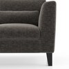 Lewis Sectional Sofa (Colour : Smoke Grey, Cushion : Hard, Seater : Right Aligned 3 Seater + Right Aligned Chaise)