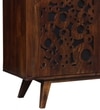 Lifty Sheesham Wood Sideboard In Provincial Teak Finish
