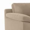 Esquel Premium 2 Seater Fabric Sofa in Biscuit Velvet Colour