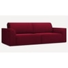 Cacef 3 Seater Pull Out Sofa cum Bed in Maroon Colour