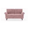 Oxford 2 Seater Fabric Sofa In Desert Rose Colour
