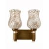 Devansh Metal Electric Wall Light in Gold Colour with Multi Shade Count of 1 Light