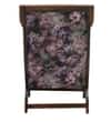 Jainy Solid Wood Lounge Chair in Provincial Teak Colour