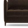 Florence Premium 2 Seater Fabric Sofa in Dark Earth Colour