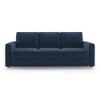 Apollo 3 Seater Fabric Sofa in Lapis Blue Colour