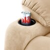 Helios Manual Cup Holder Pocket-Beige