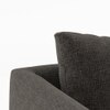 Florence Premium 2 Seater Fabric Sofa in Smoke Colour
