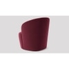 Aron Fabric Accent Chair in Maroon Colour