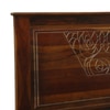 Grandis Solid Wood King  Size Bed Without Storage (Provincial Teak Finish)