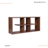 Darren Bookshelf in Columbian Walnut Finish