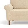 Oxford 1 Seater Fabric Sofa in Birch Beige Colour
