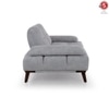 Barret 3 Seater Fabric Sofa in Grey Ice Colour