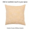 Girnar Set Of 2 Cushion Covers With Yellow Colour