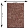 Mosaic Grid Carpet Size 7.7x5.1 ft.