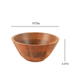 Ireka Home Kosha Acacia Wood Bowl Medium – Serving Bowl