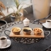 Ireka Home Tripple Treat Snack Bowl Set with Stand – Set of 3