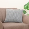 Henry Blue Grey Cotton Knitted Cushion Cover 18X18 Inches
