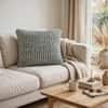 Scarlet Honey Dew Rey Grass Natural Decorative Cushion Cover 16 x 16 Inches