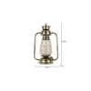 Eloise Multicolor Metal Wall Mounted Lantern Lamp
