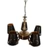 Devansh Metal Electric Wall Light in off-white Colour with off-white Shade Count of 1 Light