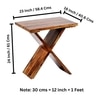 Darcy Sheesham Wood Coffee Table In Teak Finish