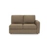 Apollo Sofa (Colour : Dune, Cushion : Hard, Back Type : Regular, Seating Capacity : Left Aligned 2 Seater + Left Aligned Chaise + Ottoman)