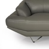 Orlando 4 Seater Leather Sole in Slate Grey Colour