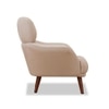 Veronica 1 Seater Fabric Sofa in Honey Beige Colour