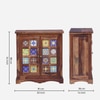 Sheesham Wood Sideboards In Rustic Teak Finish