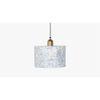 Flake Hanging Lamp - Blue