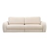 Lite 3 Seater Pull Out Sofa cum Bed  in Cream Colour