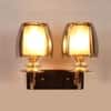 Eliante Ayen Iron Wall Light With Glass In Gold Colour