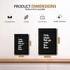 The Castle Decor Only Dead Fish Go With The Flow Wall Art 8x12 Inch