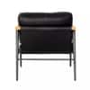 Sereta Solid Wood Armchair in Natural & Black