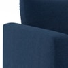 Liverpool 2 Seater Fabric Sofa in Delft Blue Colour