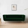 Grace Fabric Sofa (Green)
