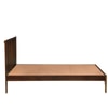 Solacewood King Size Bed Without Storage in Provencial Teak Finish