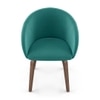 Meryl Lounge Chair in Teal Colour