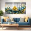 The Castle Decor Nature Art Wall Painting Wooden Framed 27x48 Inch (Style 11)