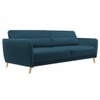 Rockson Fabric Sofa (Teal Blue)