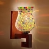 Devansh Solid Wood Electric Wall Light in Multi Colour with Multi Shade Count of 1 Light
