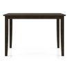 Ava 4 Seater Dining Table Set in Umber Walnut Finish