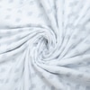 White and Grey Shade Floral Dohar Pure Cotton Double Bed Reversible