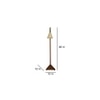 Charles Beige Jute Floor Lamp with Beige Jute Base