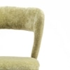 Opale Fabric Dining Chair in Green Colour